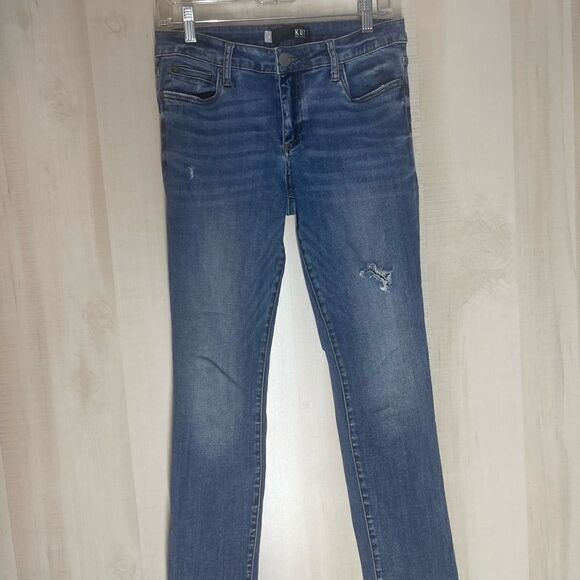 Kut from the Kloth Catherine boyfriend denim‎ jeans, size 8 - Picture 14 of 16